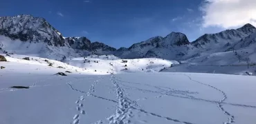 DUPLEX SUR PISTES DE SKIS